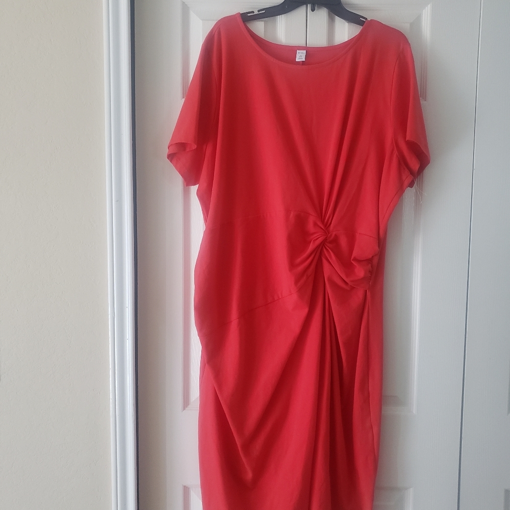 Women's red old navy dress